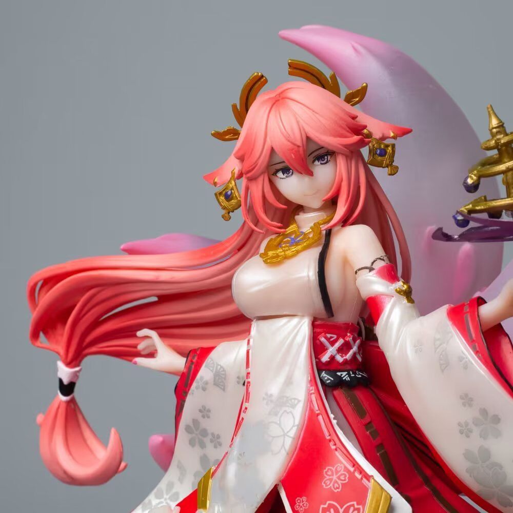 Full Box 28cm [ Vũ Trí Ba ] Mô hình nhân vật Yae Miko - Genshin Impact anime waifu