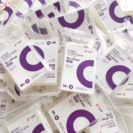 CÓ VIDEO [ Hỏa tốc HCM ] Bọc thẻ Sleeve bảo vệ popcorn Card Idol, Ảnh lưu niệm tránh bị hỏng xước bay màu Set 50/Gói