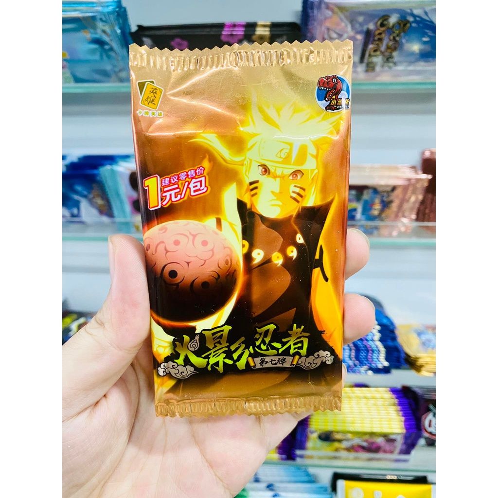 [ hỏa tốc hcm ][ Vũ Trí Ba ] [Mua 5 tặng 1] Tổng hợp Set 5 ảnh thẻ nhân phẩm Anime Naruto ngẫu nhiên - Chính hãng Kayou