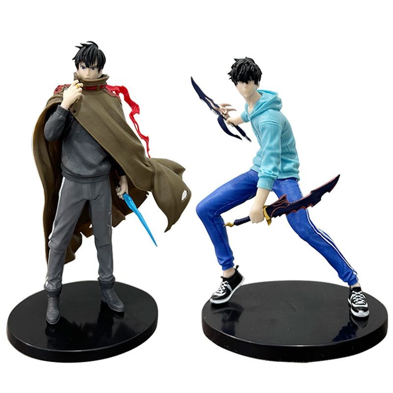 21cm FULLBOX [ hỏa tốc hcm ][ Vũ Trí Ba ] Mô hình nhân vật Solo Leveling - Sung Jin woo Le Vồ Thấp