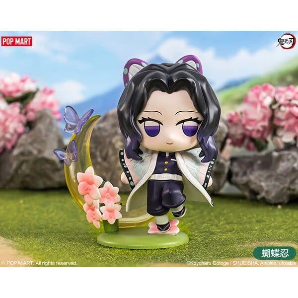 > 12 mẫu CÓ VIDEO [ Hỏa tốc ] Hàng Cao Cấp Mô hình Bộ 6 nhân vật Kimetsu No Yaiba Đồ Chơi pop mart