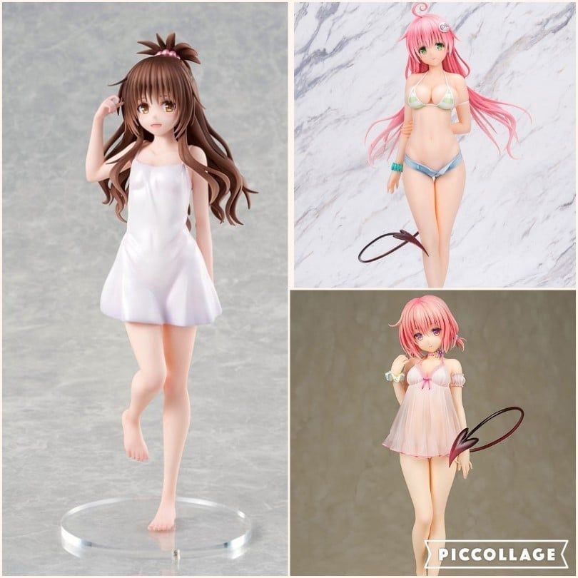 FULL BOX 18cm [ Hỏa tốc HCM ][ Vũ Trí Ba ] Mô Hình lala momo Mikan Yuuki To Love Ru Darkness