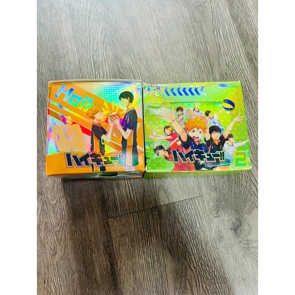 [ hỏa tốc hcm ][ Vũ Trí Ba ] [Full Box] Hộp Thẻ Nhân Phẩm Haikyuu!! ( Bản Mới Nhất 2024 )