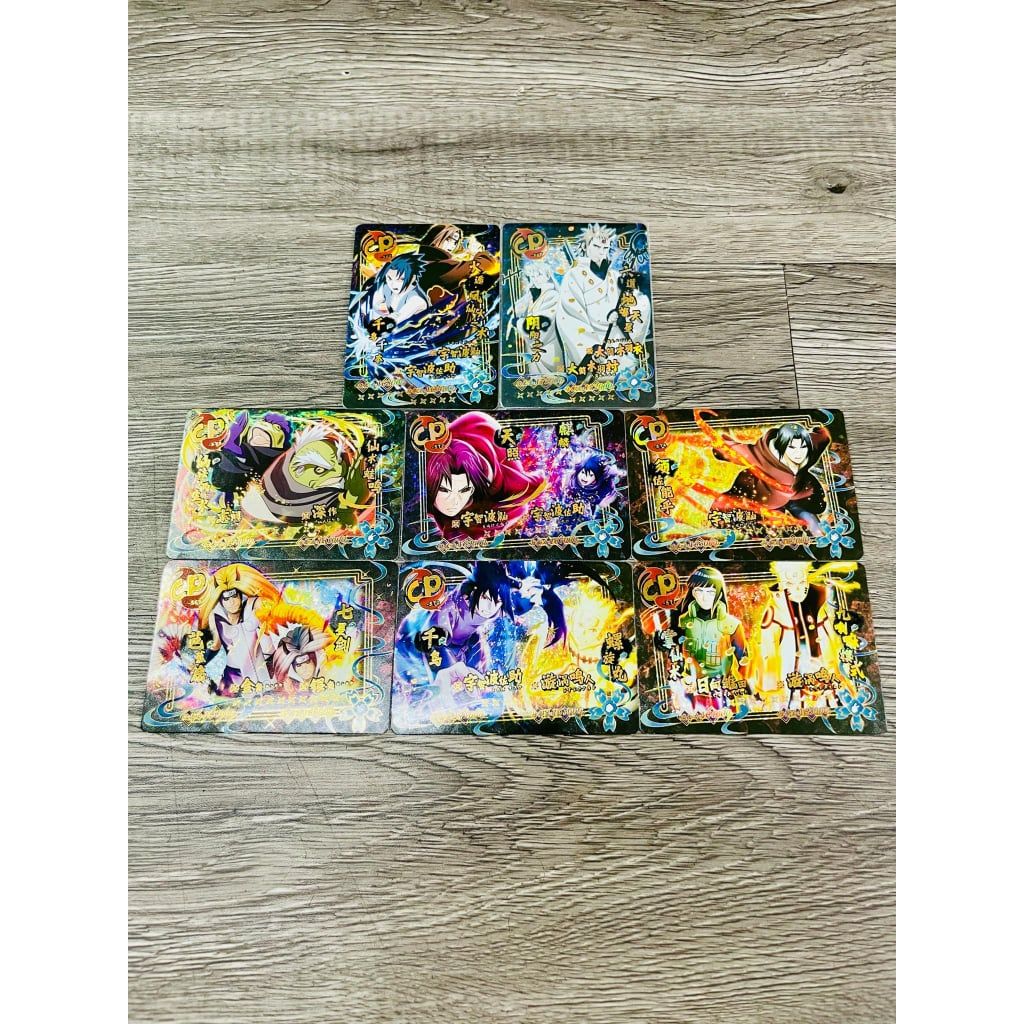 Ảnh Thẻ PR ZR CP Nhân Phẩm Anime Naruto, Kimetsu No Yaiba One Piece Waifu