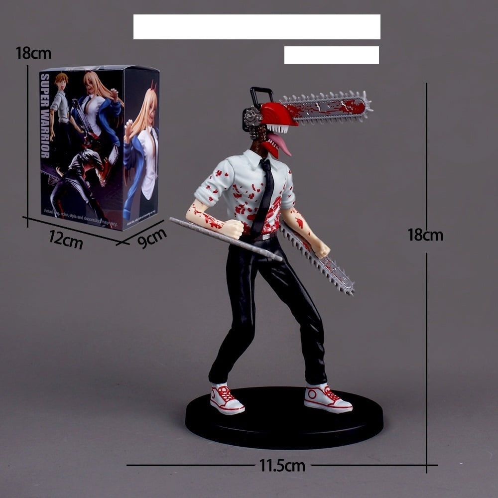 [ Vũ Trí Ba ] Mô hình 18cm FULL BOX Denji hóa quỷ pochita - Chainsaw man