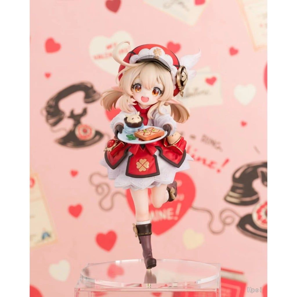 FuLL BoX 18 cm[ hỏa tốc hcm ] [ Vũ Trí Ba ] Mô hình Klee bưng bánh genshin impact anime waifu