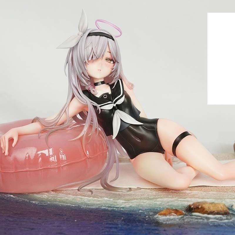 17cm FULLBOX [ Hỏa tốc HCM ][ Vũ Trí Ba ] Mô hình plana swimsuit blue archive