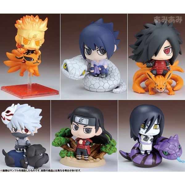 >29 mẫu [ Vũ Trí Ba ] Mô hình nhân vật chibi Naruto Sasuke Sakura Kakashi Obito Itachi - Naruto