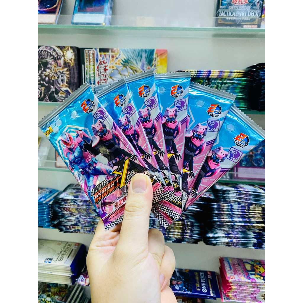 CHÍNH HÃNG KAYOU [ hỏa tốc hcm ][ Vũ Trí Ba ] [Mua 5 tặng 1] Set 6 ảnh thẻ Kamen Rider 2025