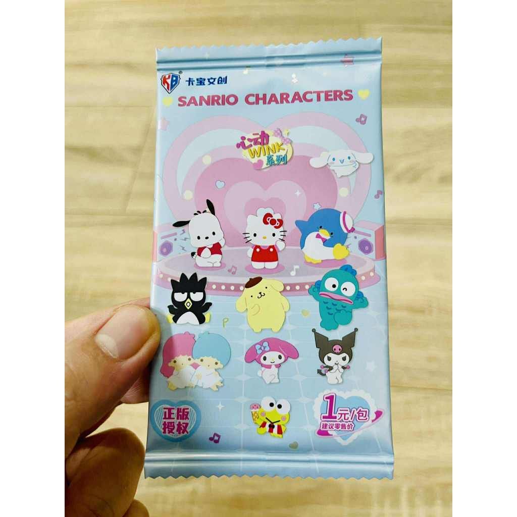 [ Chính Hãng ] hello kitty kuromi Cinnamoroll hỏa tốc hcm Set 3 ảnh thẻ nhân phẩm Sanrio dễ thương