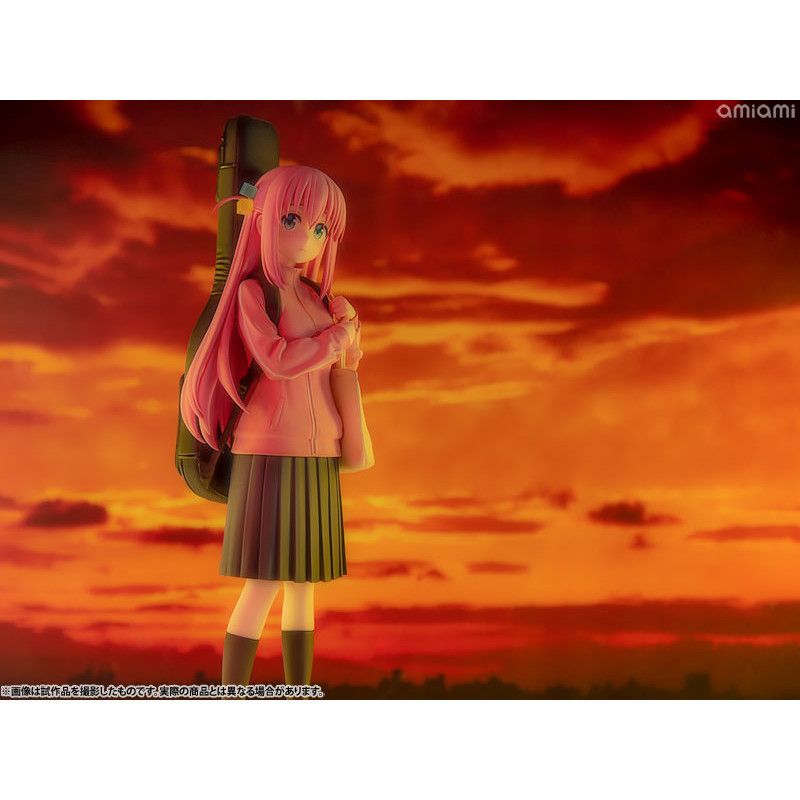 23cm FULLBOX [ Hỏa tốc HCM ] Mô hình nhân vật BOCCHI THE ROCK! Hitori Gotoh đeo đàn