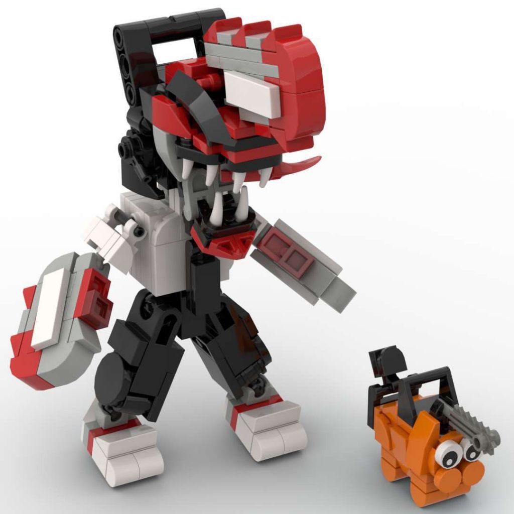 video [ hỏa tốc hcm ][ Vũ Trí Ba ] Mô hình lookup Chainsaw Man makima aki Denji Pochita Power 10cm
