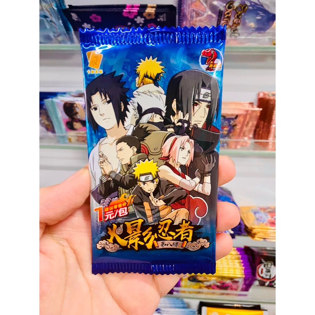 [ hỏa tốc hcm ][ Vũ Trí Ba ] [Mua 5 tặng 1] Tổng hợp Set 5 ảnh thẻ nhân phẩm Anime Naruto ngẫu nhiên - Chính hãng Kayou