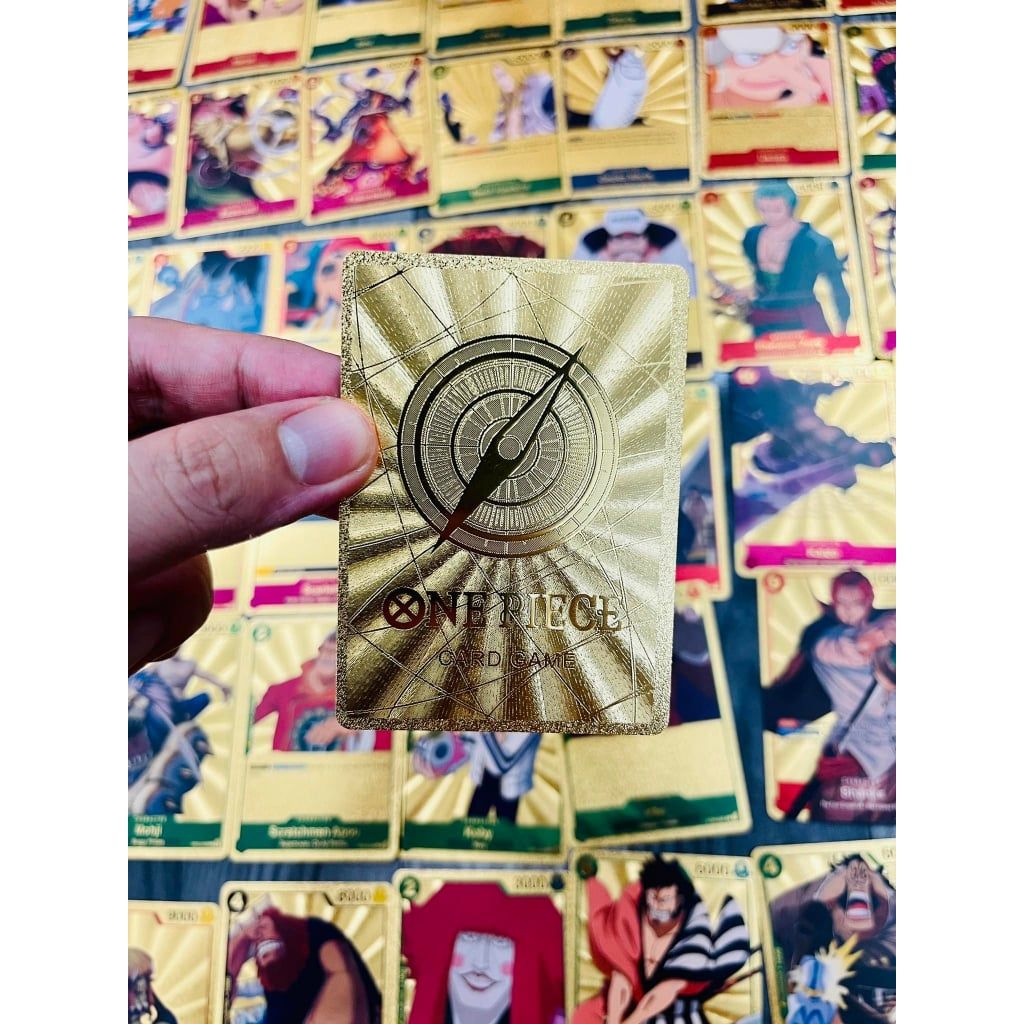 VIDEO [ hỏa tốc hcm ] 55 Lá thẻ one piece Mạ Vàng Trò Chơi Đối Kháng Đồ Chơi Trẻ Em