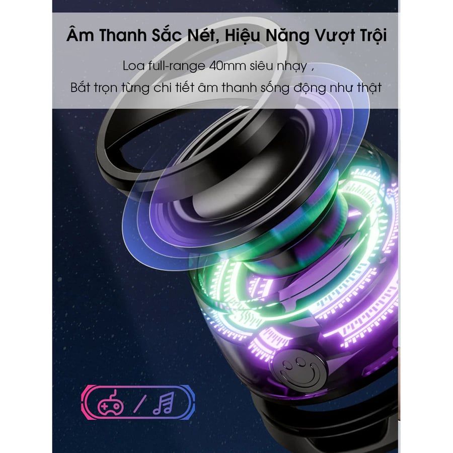 có video [ Hỏa tốc HCM ] Loa Bluetooth Mini BASS G200 TEU kết hợp LED Âm Bass 3D Mạnh Mẽ nam châm