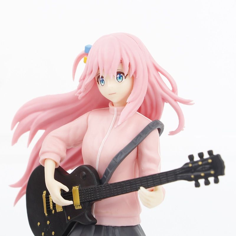 có video 17cm [ Hỏa tốc HCM ][ Vũ Trí Ba ] Mô hình nhân vật BOCCHI THE ROCK! Hitori Gotoh cầm đàn