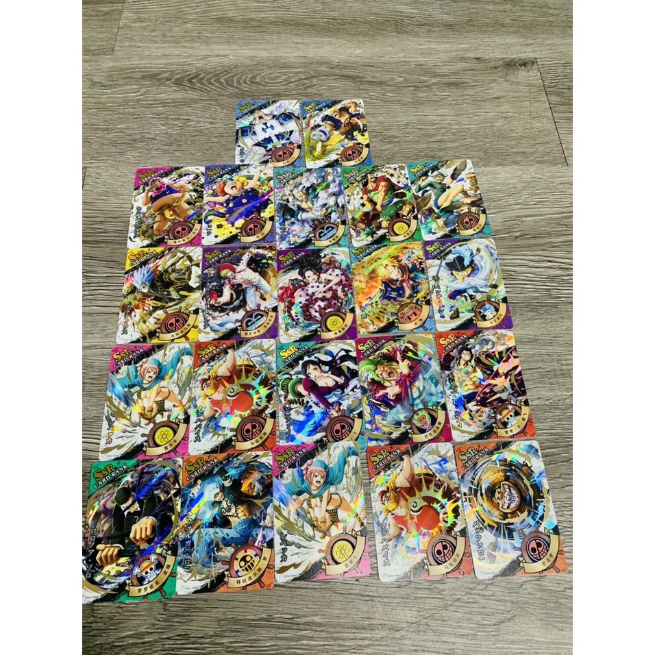 Thẻ lẻ đặc biệt Dress Rosa One Piece Flim Red độ hiếm cao SR,SSR Bạc,thẻ kim loại,mạ vàng