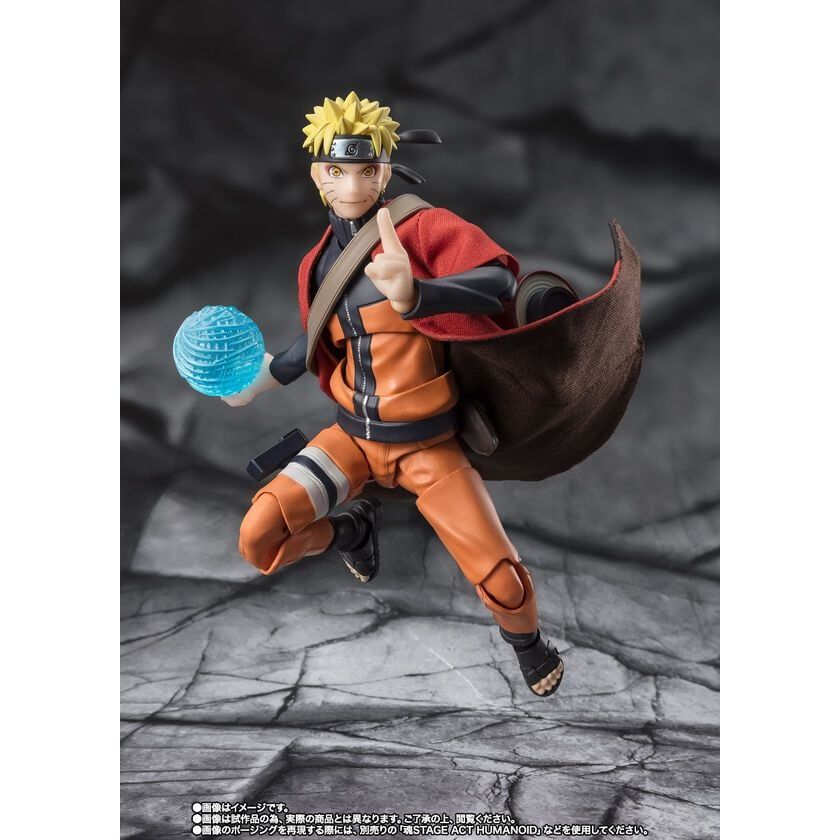 16cm FuLL BoX [ Hỏa tốc HCM ] Mô hình S.H.Figuarts SHF khớp Shippuuden Uzumaki Naruto Sage Mode