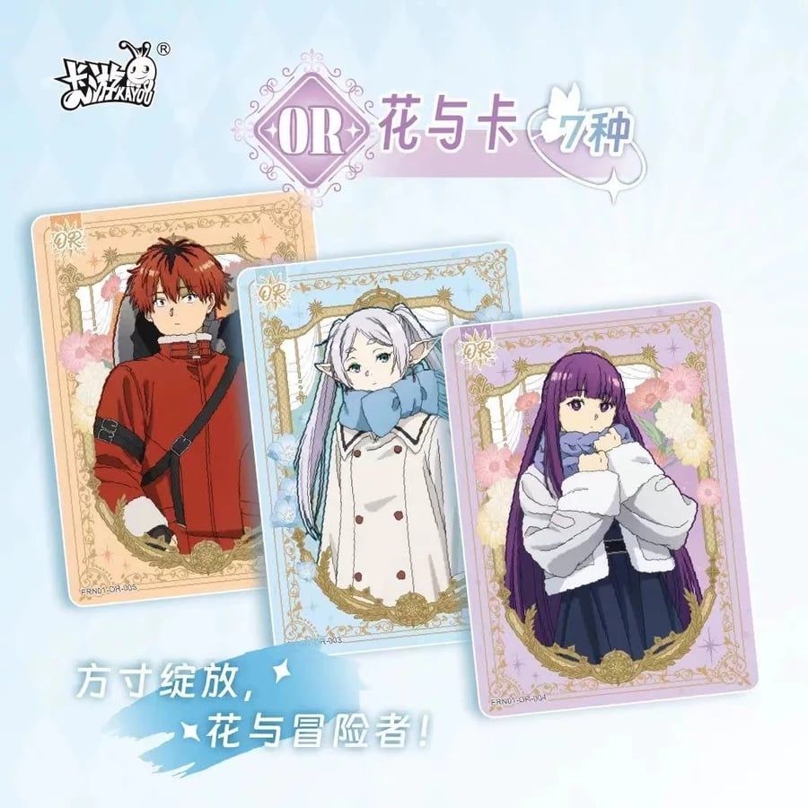 chính hãng kayou [ Vũ Trí Ba ][ Hỏa tốc HCM ] Gói Thẻ Pack Card Frieren: Beyond Journey's End