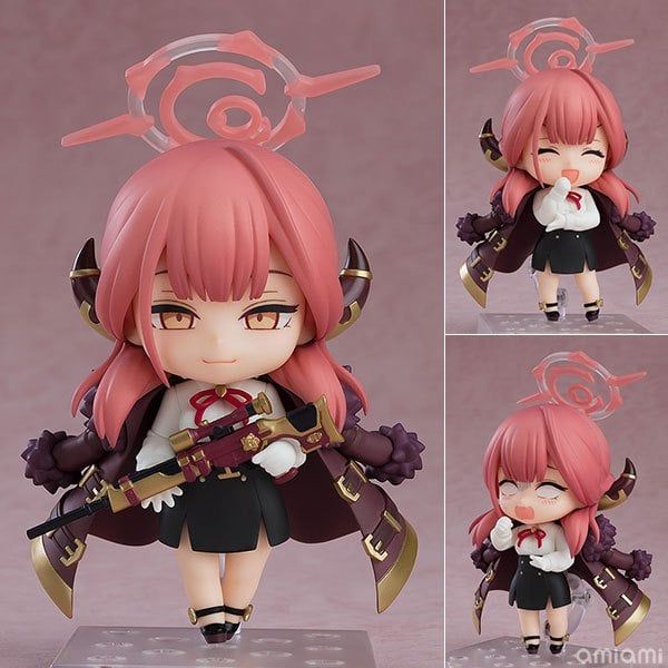 video 12cm [ hỏa tốc hcm ][ Vũ Trí Ba ] Mô hình Nendoroid FULL BOX Blue Archive - Rikuhachima Aru