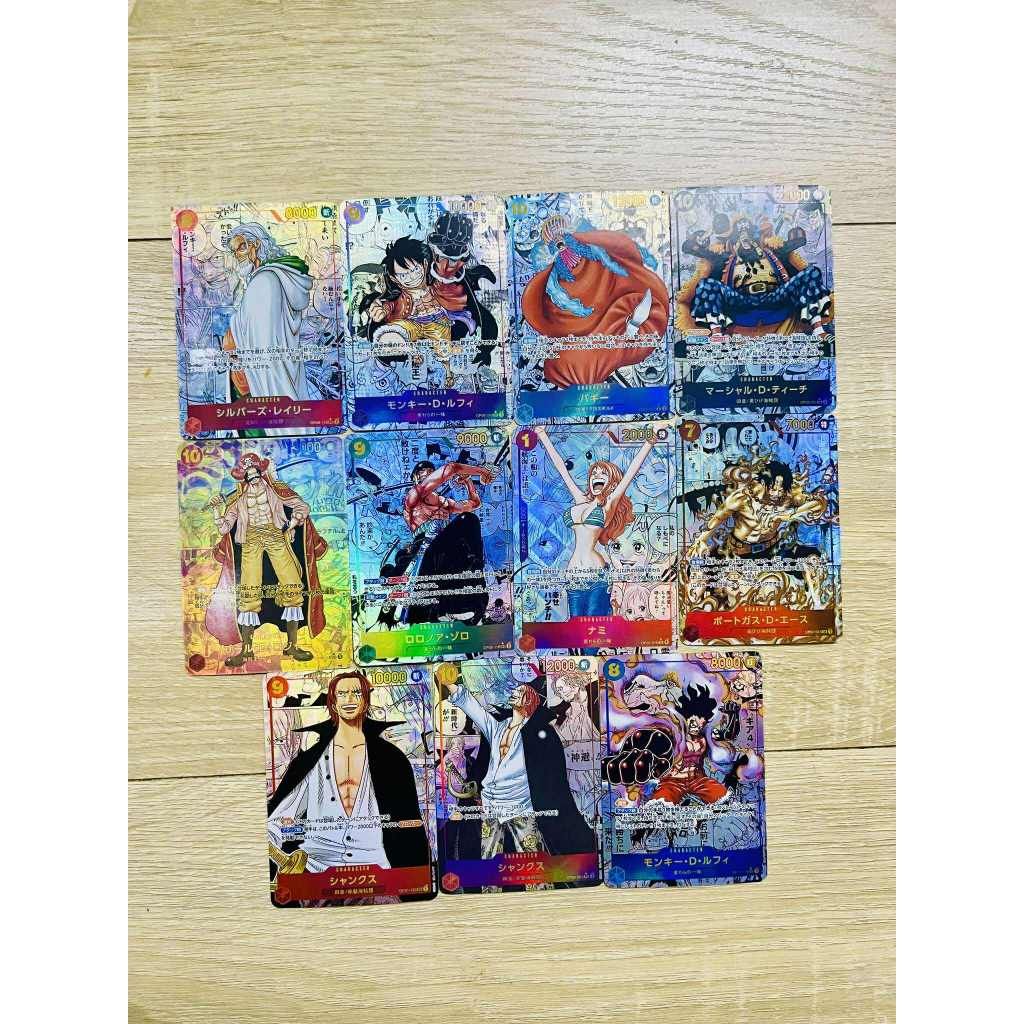 [ Hỏa tốc HCM ][ Vũ Trí Ba ] Tổng hợp Thẻ bài Custom One Piece với hiệu ứng hologram Luffy gear 5