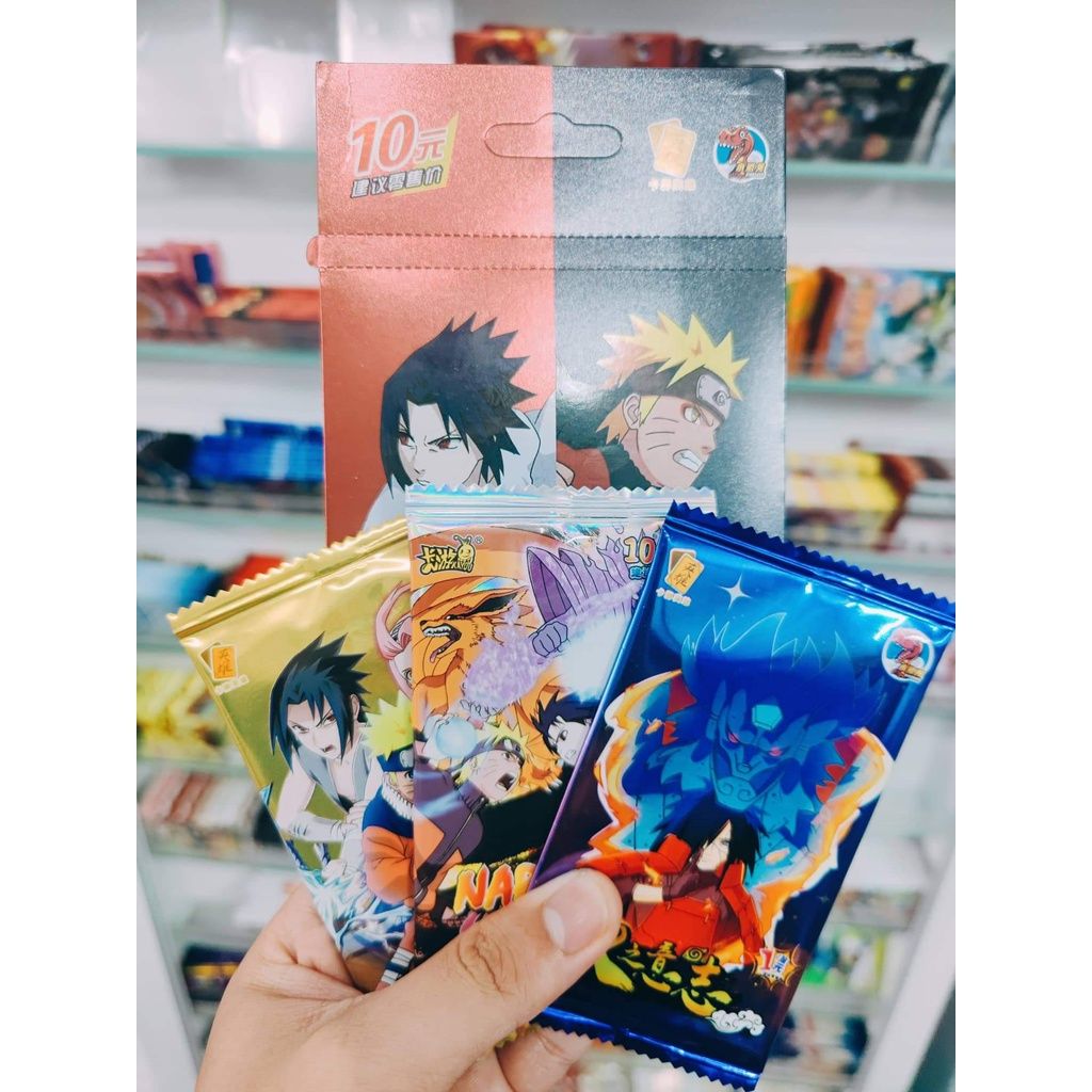 [ hỏa tốc hcm ][ Vũ Trí Ba ] [Mua 5 tặng 1] Tổng hợp Set 5 ảnh thẻ nhân phẩm Anime Naruto ngẫu nhiên - Chính hãng Kayou