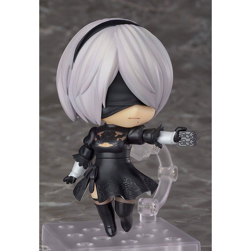 12cm FuLL BoX [ Vũ Trí Ba ] Mô Hình nhân vật Nendoroid - NieR:Automata - 2B  (YoRHa No.2 Type B)