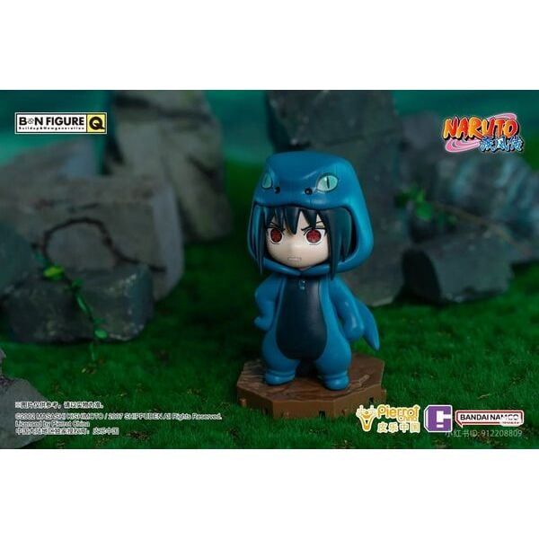 video bộ 8 mô hình cosplay linh thú [ hỏa tốc hcm ] nhân vật Naruto Kakashi Sasuke Itachi Gaara 8cm