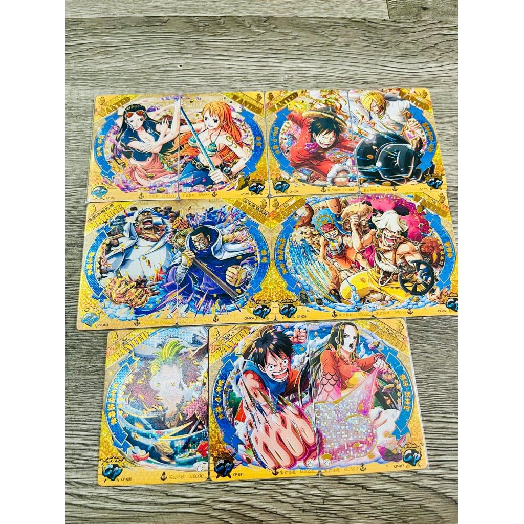 Ảnh Thẻ PR ZR CP Nhân Phẩm Anime Naruto, Kimetsu No Yaiba One Piece Waifu