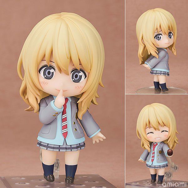 12cm FULBOX [ Hỏa tốc ][ Vũ Trí Ba ] Mô hình nhân vật Nendoroid - Your Lie in April - Kaori Miyazono