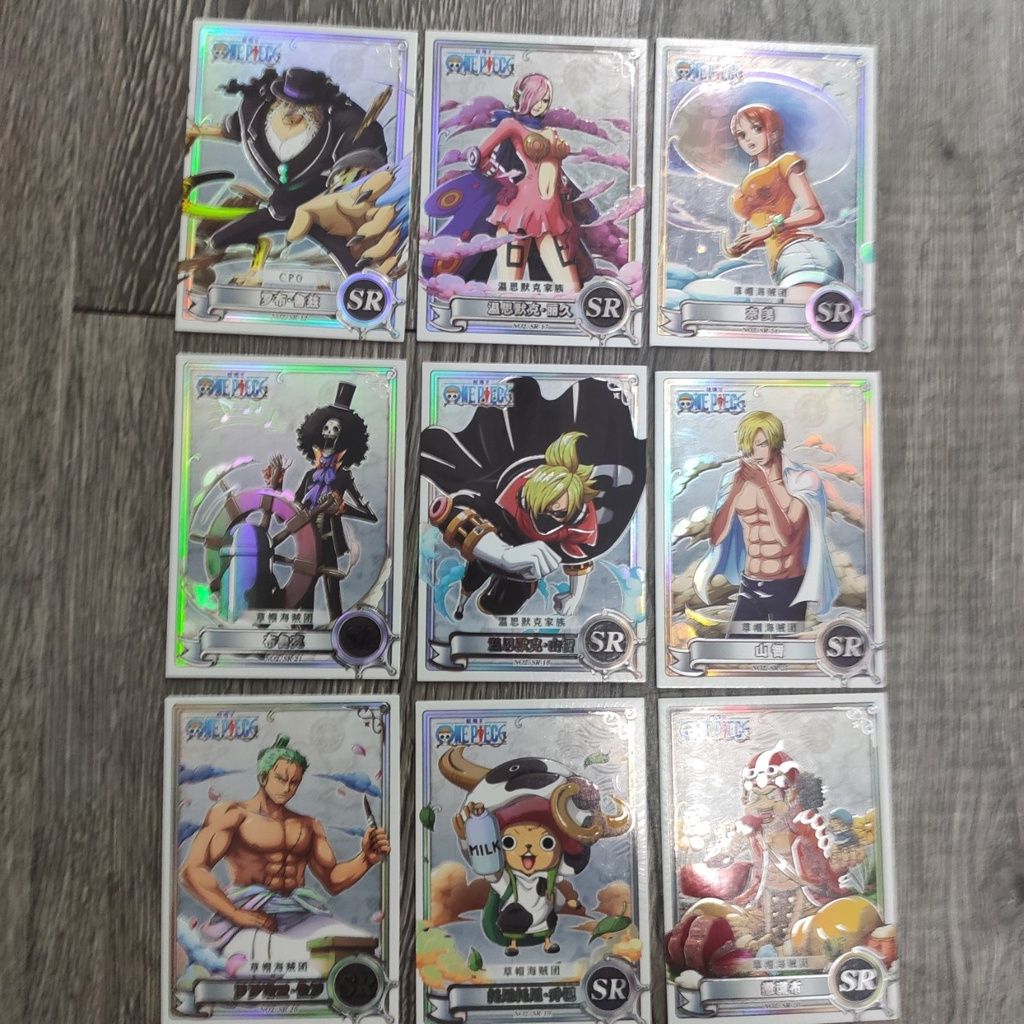 Thẻ lẻ đặc biệt One Piece Flim Red độ hiếm cao SR,SSR,thẻ kim loại,mạ vàng