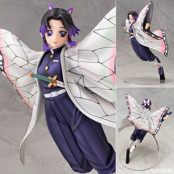 22cm Full BoX [ Vũ Trí Ba ] Mô hình Kocho Shinobu trùng trụ Kimetsu no Yaiba thanh gươm diệt quỷ anime waifu