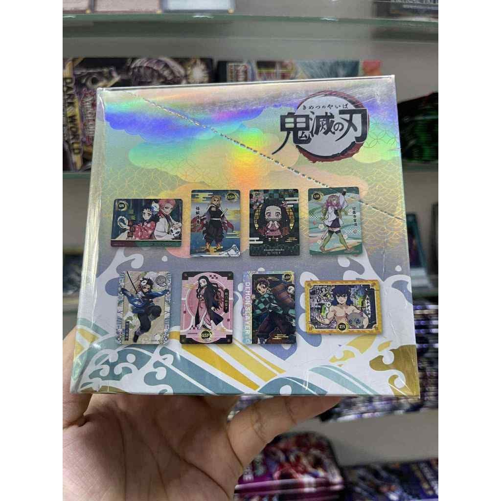[ hỏa tốc hcm ][ Vũ Trí Ba ] Hộp Thẻ Bài 5 ảnh nhân phẩm ngẫu nhiên Anime thanh gươm diệt quỷ Kimetsu no Yaiba