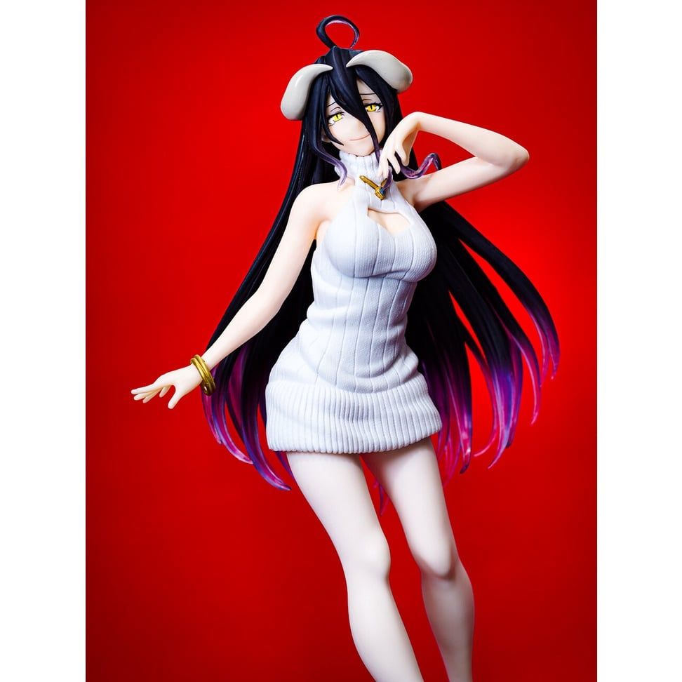 18 cm FuLL BoX [ Vũ Trí Ba ] Mô hình albedo - overlord Lạc Vào Thế Giới Game anime waifu