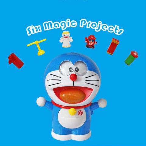 15cm Box VIDEO [ hỏa tốc hcm ] Doraemon doremon Chú mèo máy túi thần kỳ Bảo bối Thay đổi biểu cảm