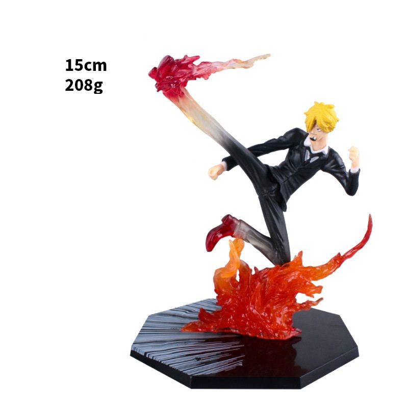 [ hỏa tốc hcm ][ Vũ Trí Ba ] Mô hình nhân vật shanks zoro luffy sanji ace battle ver - One Piece