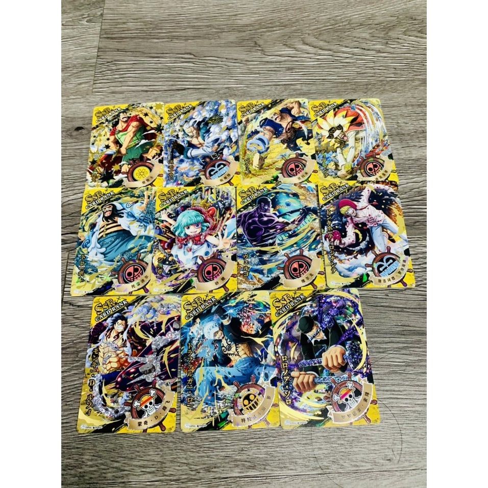 Thẻ lẻ đặc biệt Dress Rosa One Piece Flim Red độ hiếm cao SR,SSR Bạc,thẻ kim loại,mạ vàng