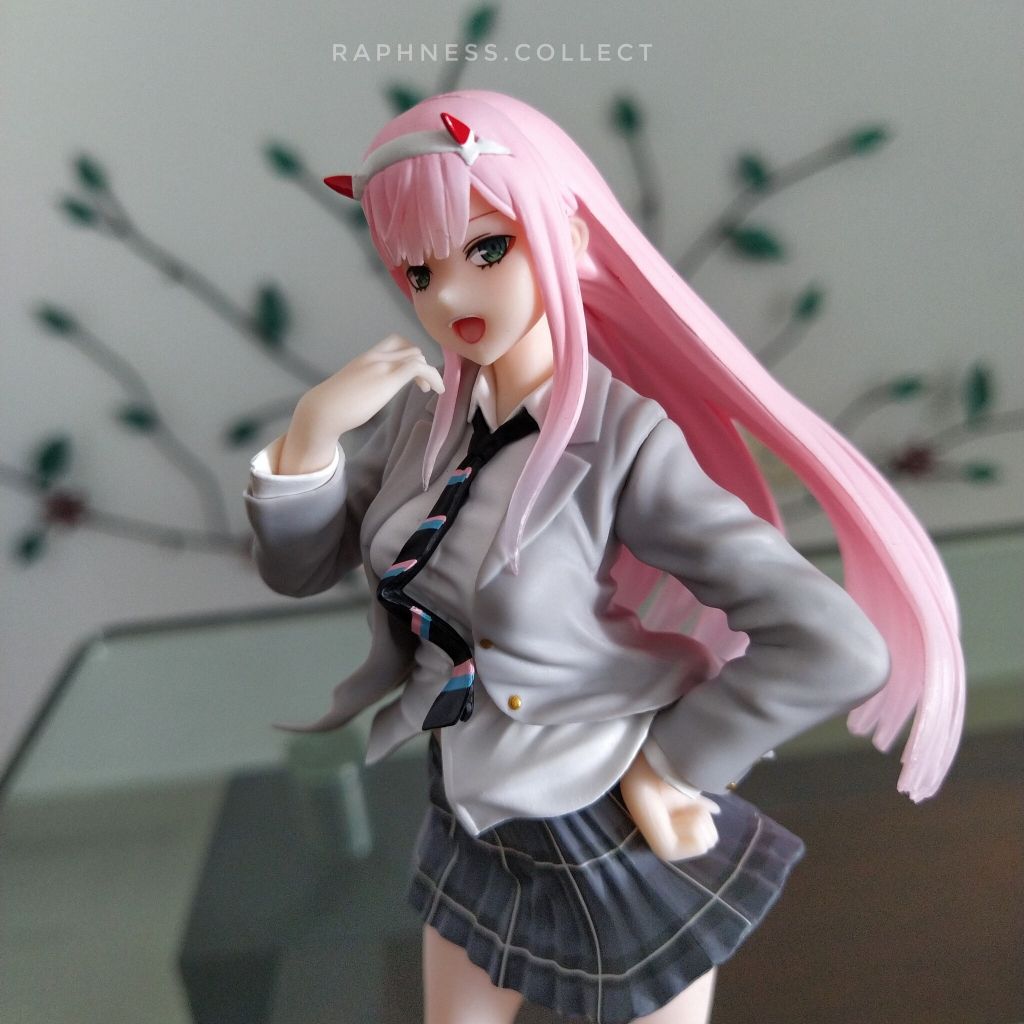 18cm Mô Hình Figure Học Sinh Gương Mẫu Zero Two Darling in the FranXX anime waifu