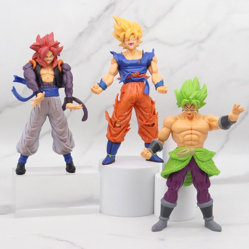 mua 5 tặng 1 [ hỏa tốc hcm ][ Vũ Trí Ba ] Tổng Hợp Mô hình nhân vật goku cadic calich trunks vegeta broly dragon ball