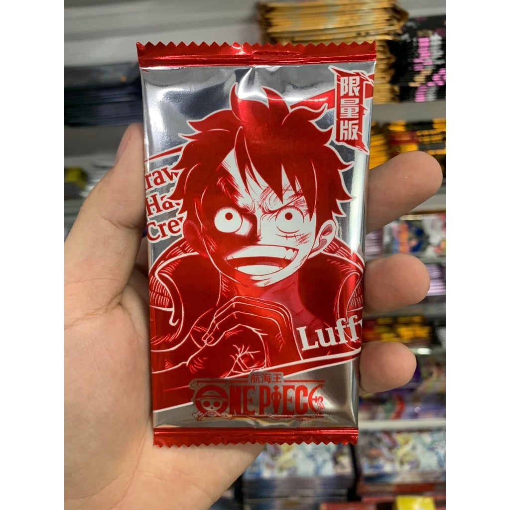 [ Vũ Trí Ba ] Pack đặc biệt 1 thẻ nhân phẩm Anime One Piece ngẫu nhiên chibi xinh xắn