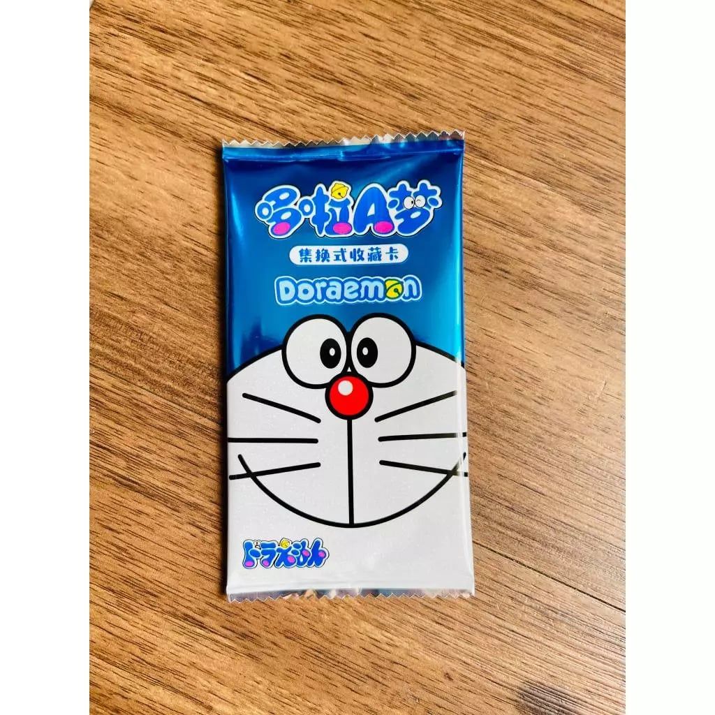 [ hỏa tốc hcm ] Hộp 32 gói thẻ nhân phẩm Anime doremon Doraemon Nobita Shizuka Chaien Xeko