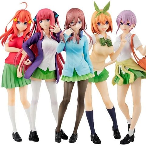 18cm [ hỏa tốc hcm ] Mô hình Nakano Ichika Nino Miku Yotsuba Itsuki pop up Gotobun Nhà có 5 nàng dâu
