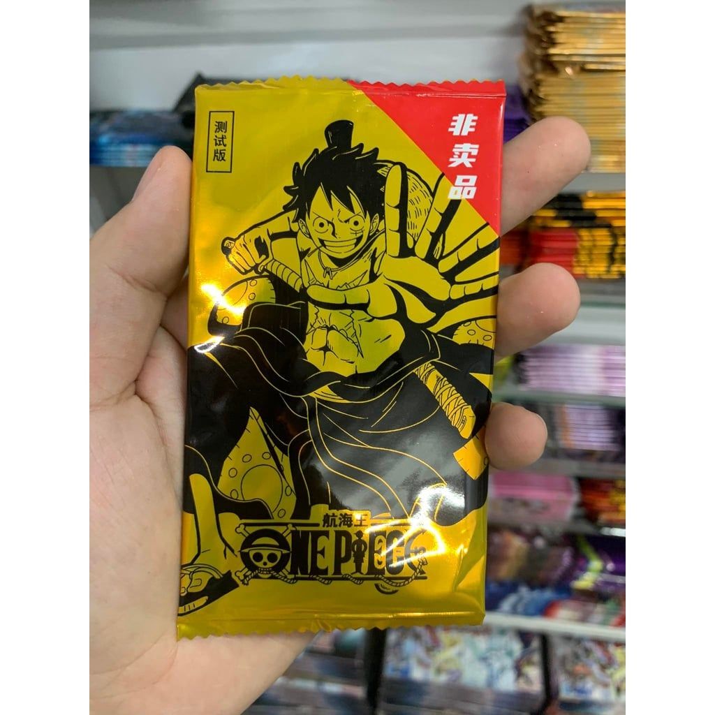 [ Vũ Trí Ba ] Pack đặc biệt 1 thẻ nhân phẩm Anime One Piece ngẫu nhiên chibi xinh xắn