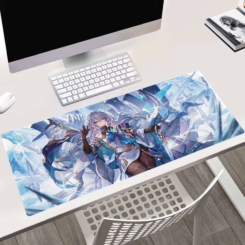 40x90 cm [ hỏa tốc hcm ][ Vũ Trí Ba ]Miếng Lót Chuột Honkai Starrail Bàn Di Chuột Máy Tính Anime
