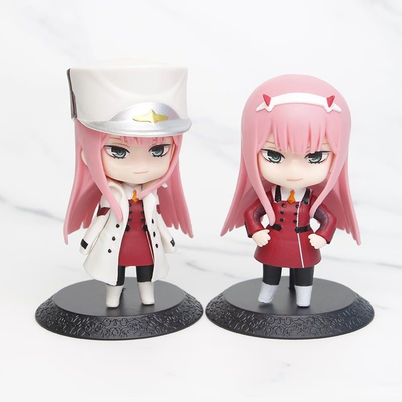 [ hỏa tốc hcm ][ Vũ Trí Ba ] Mô hình nhân vật Darling in the FranXX - Zero Two Chibi 12cm