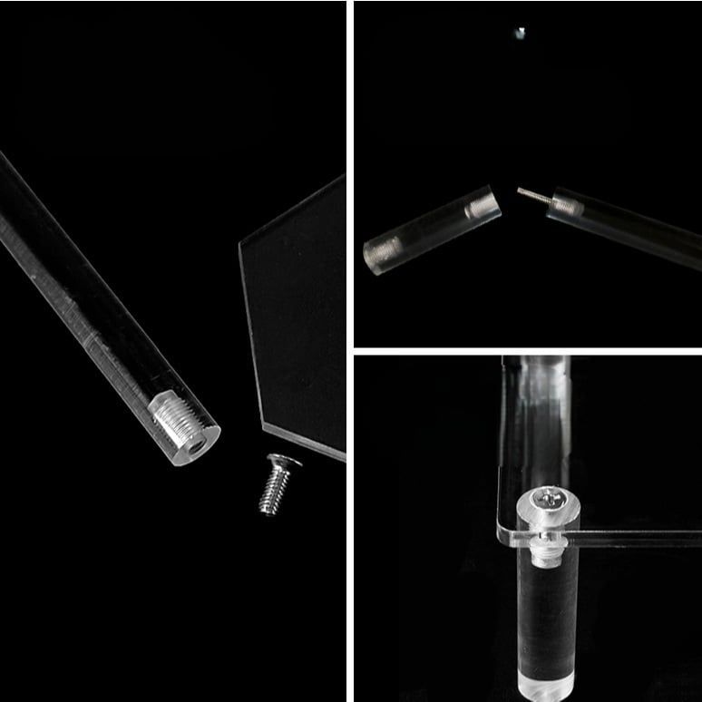 phụ kiện [ Hỏa tốc HCM ][ Vũ Trí Ba ] Kệ Trưng Bày Mô Hình, Giá trưng bày phụ kiện mica trang sức nhiều tầng lắp ráp