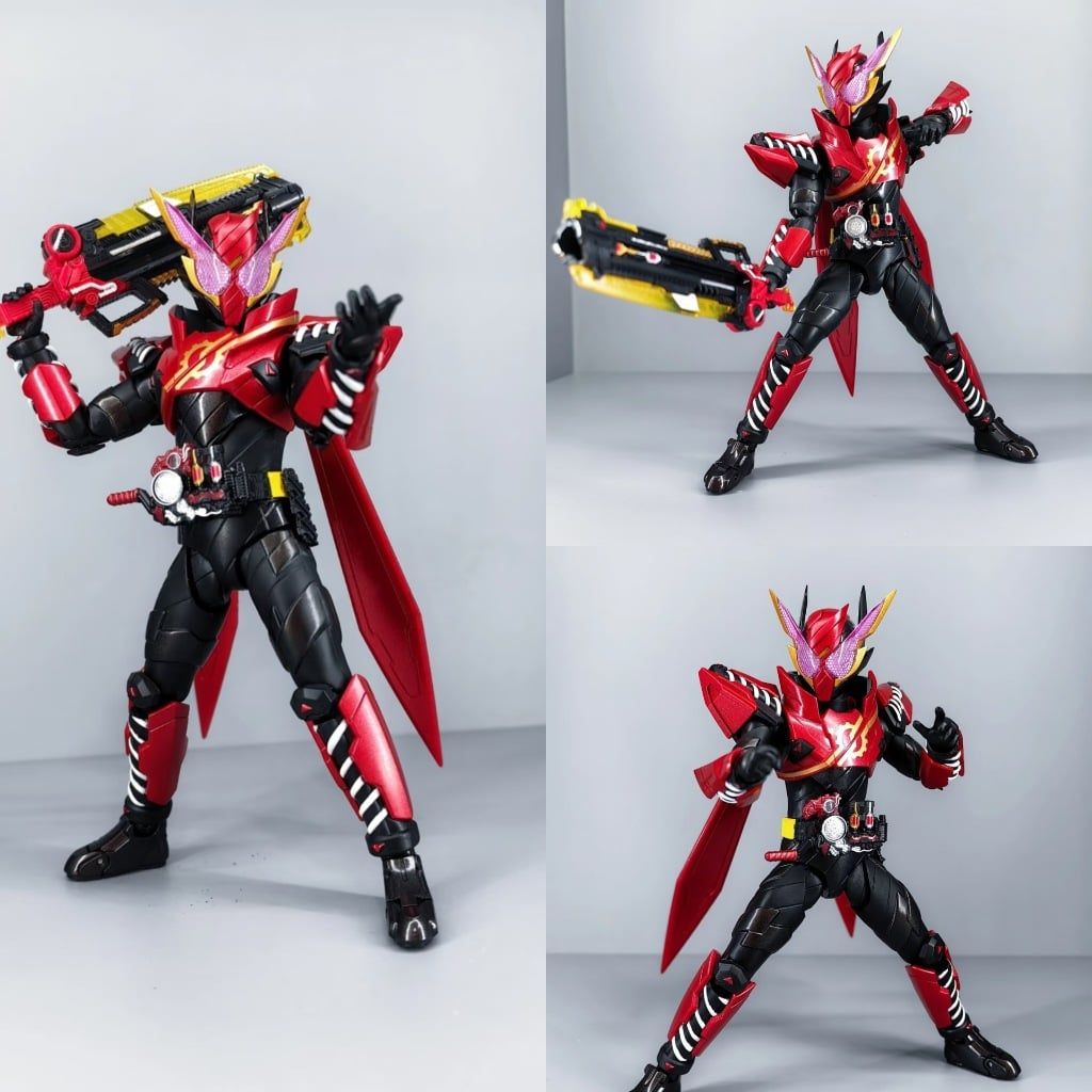 >10 Mẫu 17cm FULLBOX [ hỏa tốc hcm ][ Vũ Trí Ba ] Mô hình khớp SHF Kamen Rider Kuuga kabuto Build W