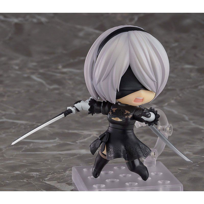 12cm FuLL BoX [ Vũ Trí Ba ] Mô Hình nhân vật Nendoroid - NieR:Automata - 2B  (YoRHa No.2 Type B)