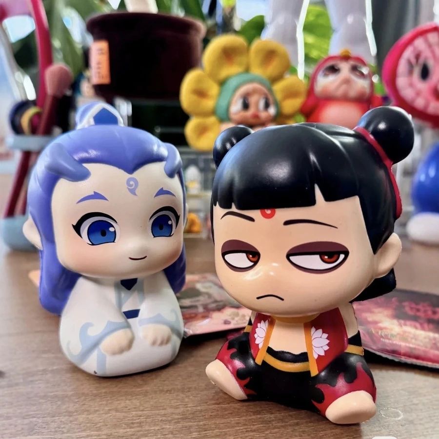 CÓ VIDEO [ Hỏa tốc HCM ] Đồ chơi Natra ma đồng náo hải đàn hồi vui nhộn na tra giảm stress mô hình dễ thương 11cm