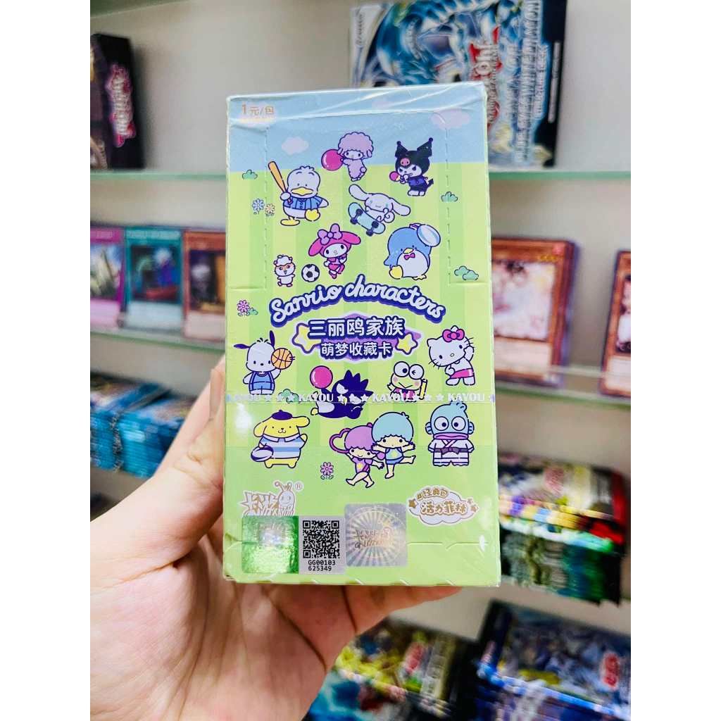 > 6 mẫu Chính Hãng [ hỏa tốc hcm ] Hộp 36 gói ảnh thẻ Sanrio hello kitty kuromi Cinnamoroll